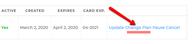 upgrade