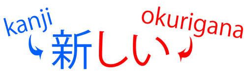 learn about okurigana in kanji kanji followed by hiragana is okurigana